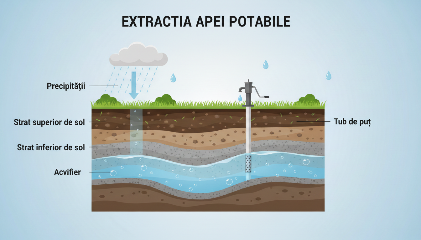 Adancimea apei potabile